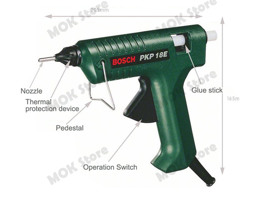 Bosch PKP 18E Professional Hot Melt Glue Gun 200W Heating In GlueStick